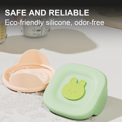 Food Storage Containers with Lids: 4Pcs 230ml Reusable Baby Food Glass Jars with Silicone Lid & Scale, Resistant Microwavable Storage Containers for Baby Food, Puree, Salad Dressing