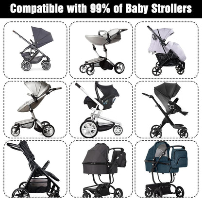 8pcs Stroller Hook Universal Stroller Clips and Hooks for Bikes