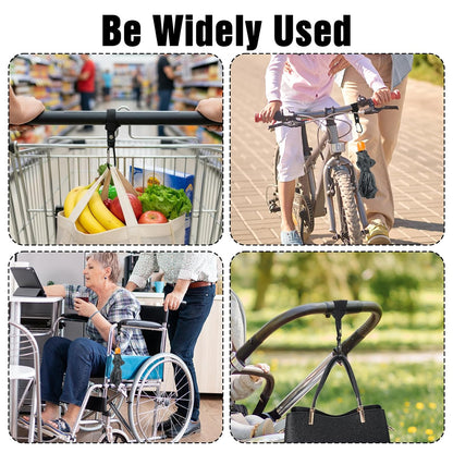 8pcs Stroller Hook Universal Stroller Clips and Hooks for Bikes