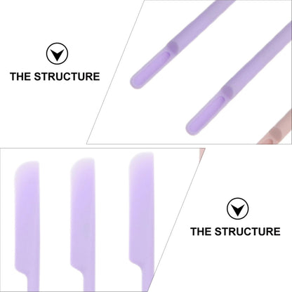 9 Piece Silicone Cosmetic Spatula Beauty Tools for Cream Lotion