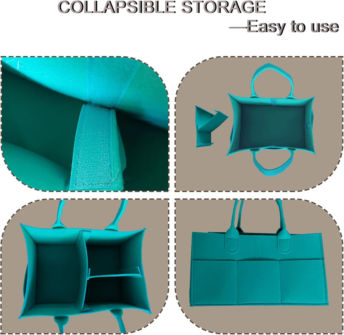 Baby Diaper Caddy is a versatile baby basket designed for nursery storage, car organization, and as a thoughtful gift for baby showers. It is perfect for storing diapers and baby wipes.