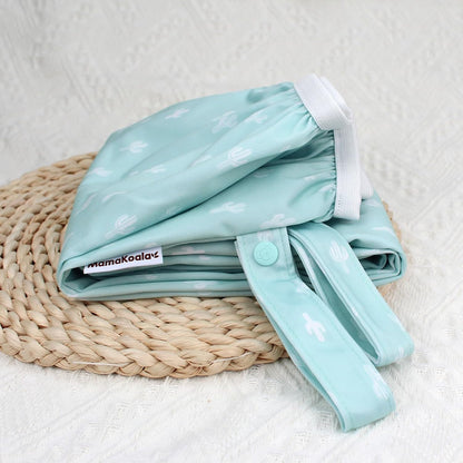 Pail Liner for Cloth Diapers, Reusable and Washable Waterproof Pail Liner with Strap for Diaper Pails, 2 Pack(P002)