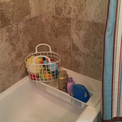 Bathtub Tray, Bath Tub Tray Expandable Bathroom Tray Bath Tub Tray Bridge Shower Shelves Organize Tray Bathtub Accessories