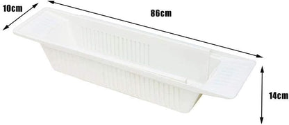 Bathtub Tray, Bath Tub Tray Expandable Bathroom Tray Bath Tub Tray Bridge Shower Shelves Organize Tray Bathtub Accessories