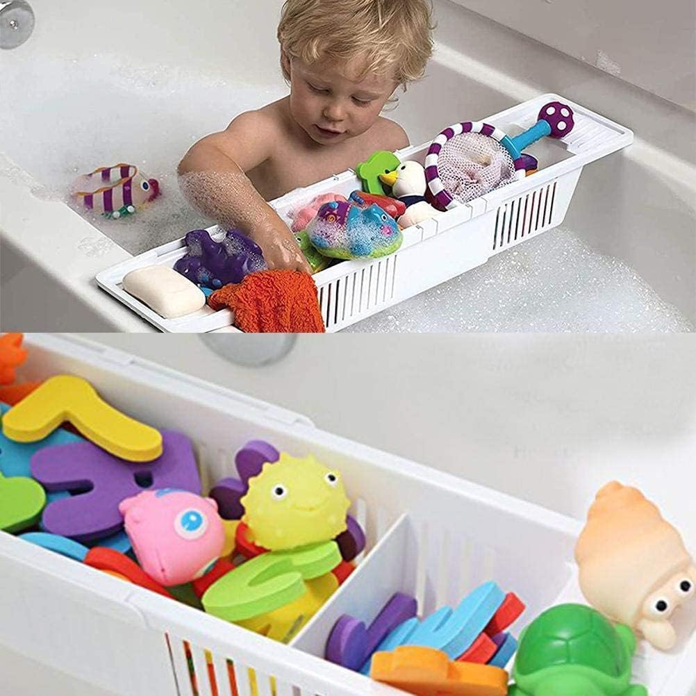 Bathtub Tray, Bath Tub Tray Expandable Bathroom Tray Bath Tub Tray Bridge Shower Shelves Organize Tray Bathtub Accessories