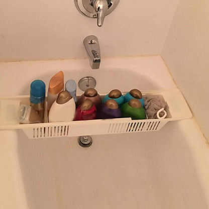 Bathtub Tray, Bath Tub Tray Expandable Bathroom Tray Bath Tub Tray Bridge Shower Shelves Organize Tray Bathtub Accessories