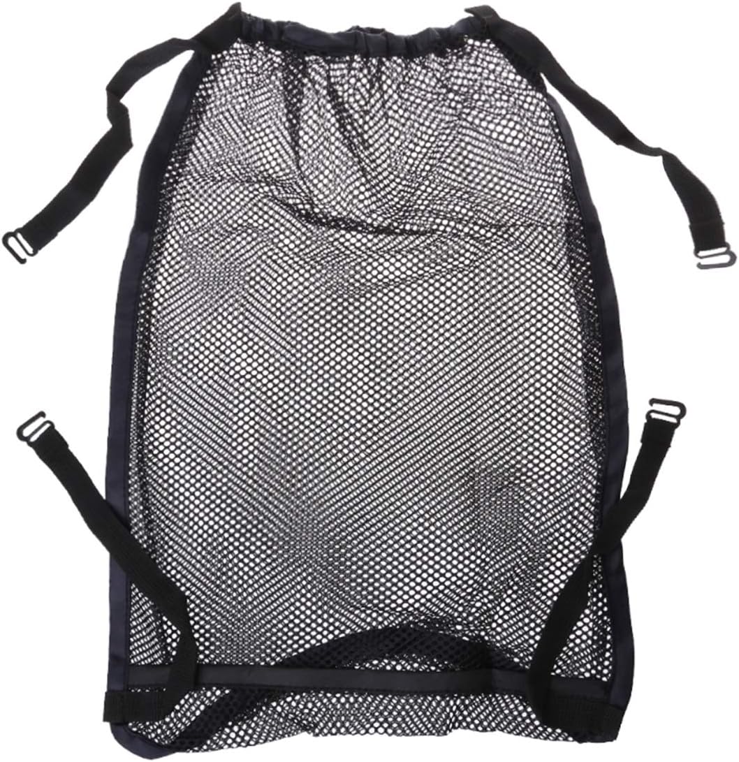 Universal Baby Stroller Hanging Mesh Pocket with Detachable Straps, 35x50cm