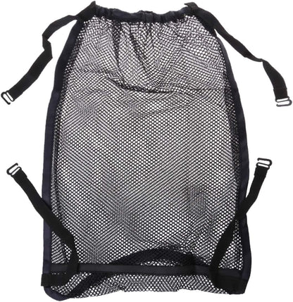 Universal Baby Stroller Hanging Mesh Pocket with Detachable Straps, 35x50cm