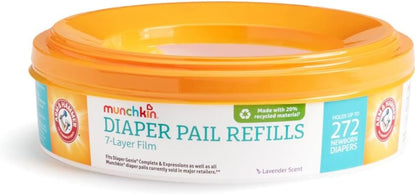 Arm & Hammer Diaper Pail Refills, Lavender, 2 Pack