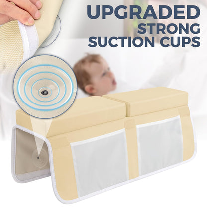 Bath Kneeler and Elbow Rest Pad Set, 1.5” Thick Bathtub Kneeling Mat