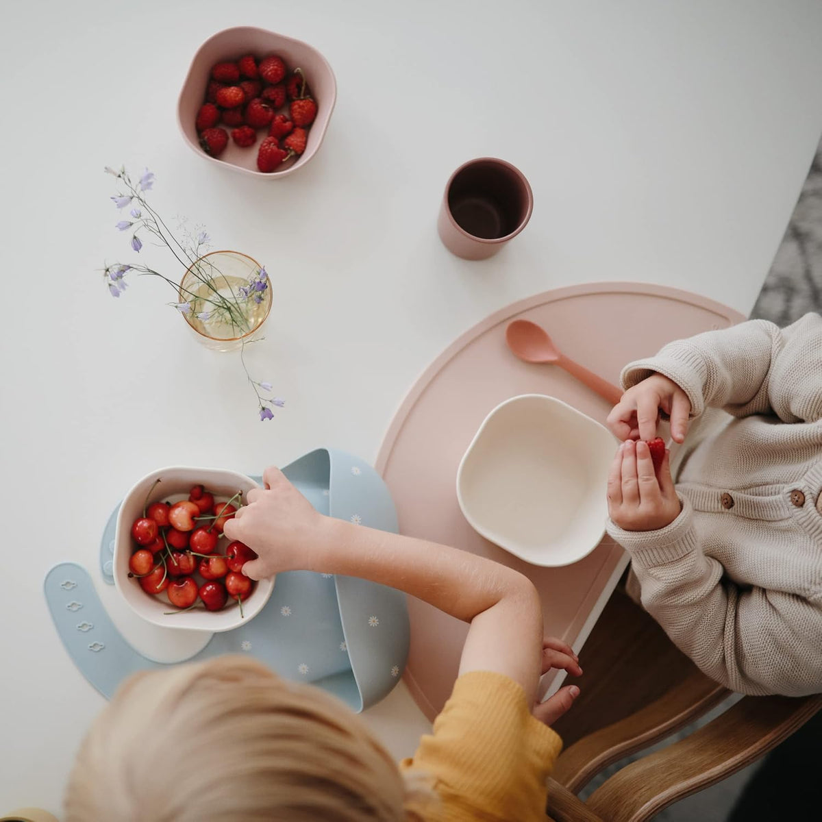 Silicone Placemat for Kids | BPA-Free Non-Slip Design (Dinosaurs)