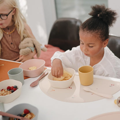 Silicone Placemat for Kids | BPA-Free Non-Slip Design (Dinosaurs)
