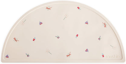 Silicone Placemat for Kids | BPA-Free Non-Slip Design (Dinosaurs)