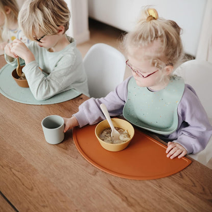 Silicone Placemat for Kids | BPA-Free Non-Slip Design (Dinosaurs)
