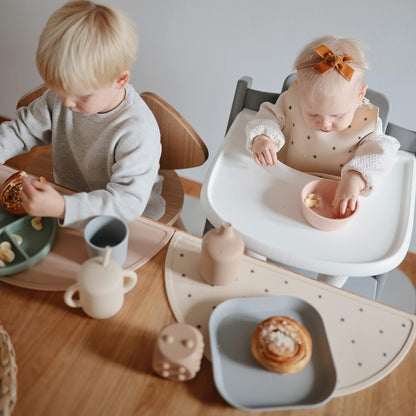 Silicone Placemat for Kids | BPA-Free Non-Slip Design (Dinosaurs)