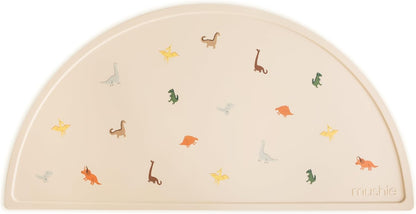 Silicone Placemat for Kids | BPA-Free Non-Slip Design (Dinosaurs)