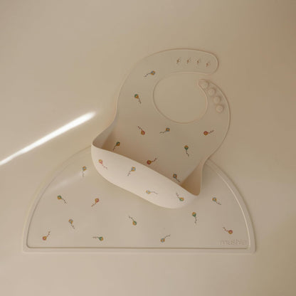 Silicone Placemat for Kids | BPA-Free Non-Slip Design (Dinosaurs)