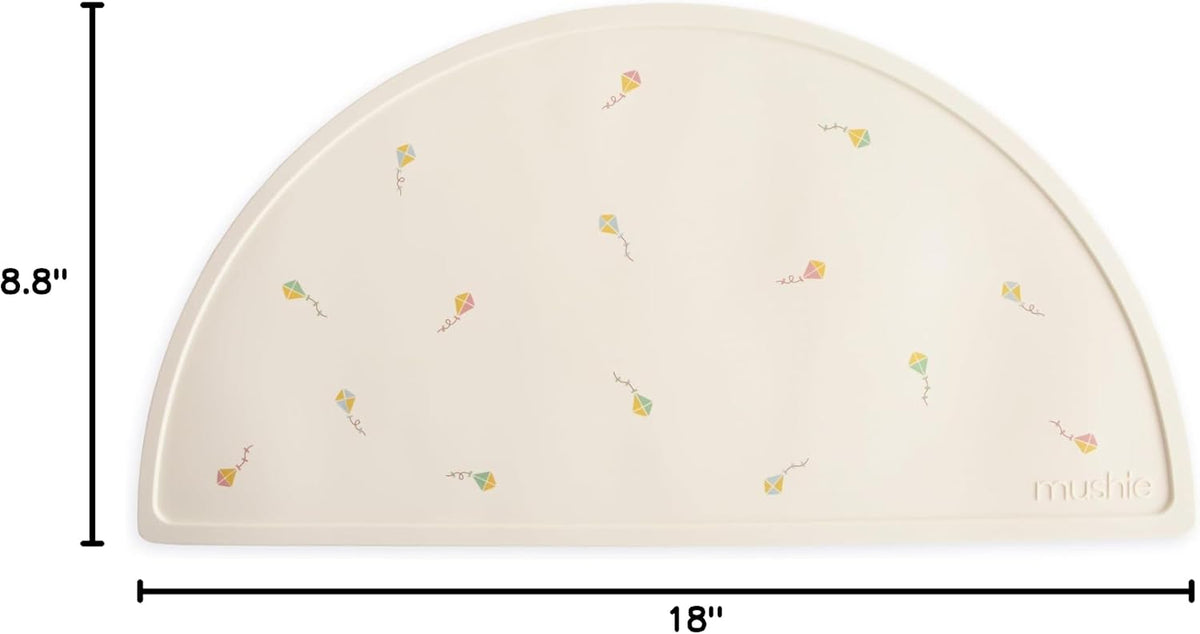 Silicone Placemat for Kids | BPA-Free Non-Slip Design (Dinosaurs)