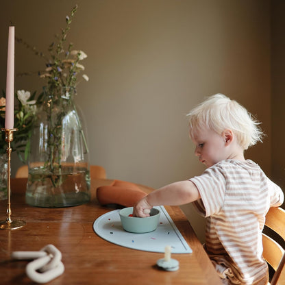 Silicone Placemat for Kids | BPA-Free Non-Slip Design (Dinosaurs)