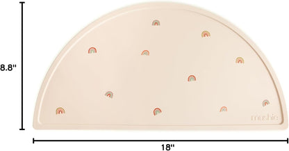 Silicone Placemat for Kids | BPA-Free Non-Slip Design (Dinosaurs)