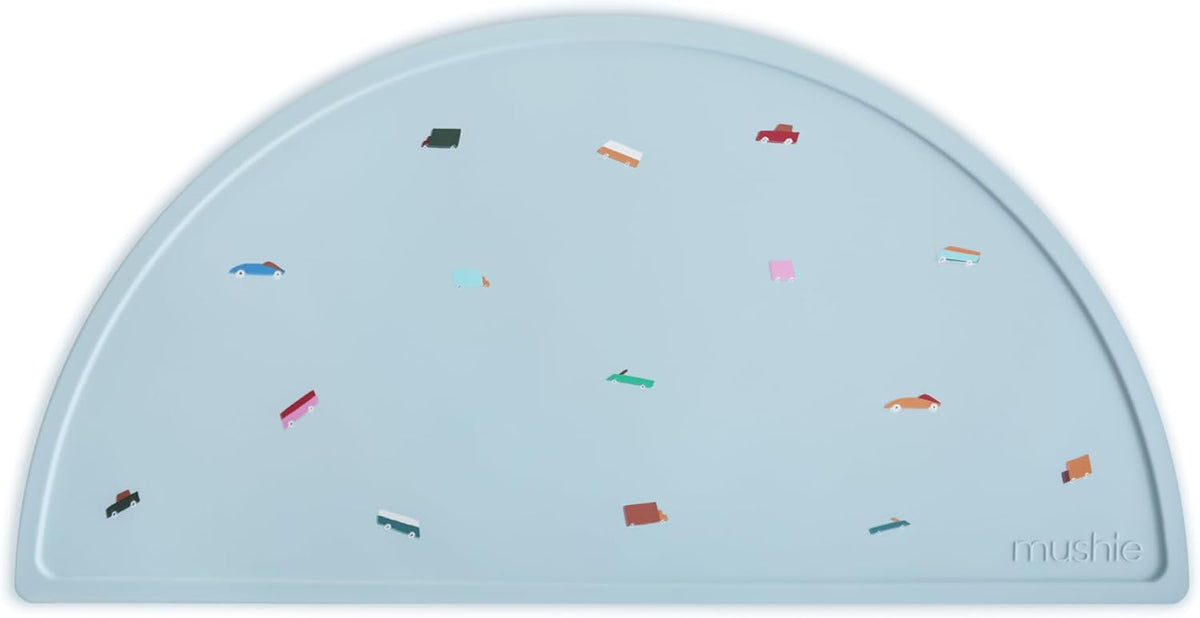 Silicone Placemat for Kids | BPA-Free Non-Slip Design (Dinosaurs)
