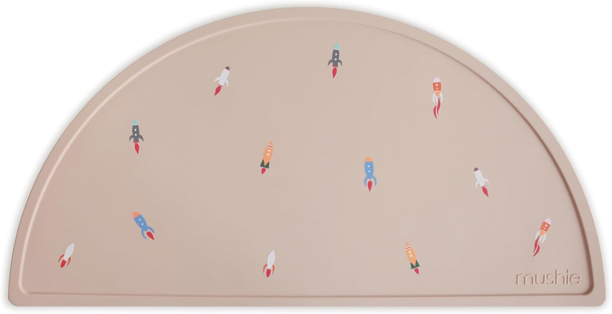 Silicone Placemat for Kids | BPA-Free Non-Slip Design (Dinosaurs)