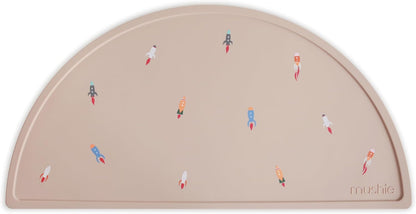 Silicone Placemat for Kids | BPA-Free Non-Slip Design (Dinosaurs)