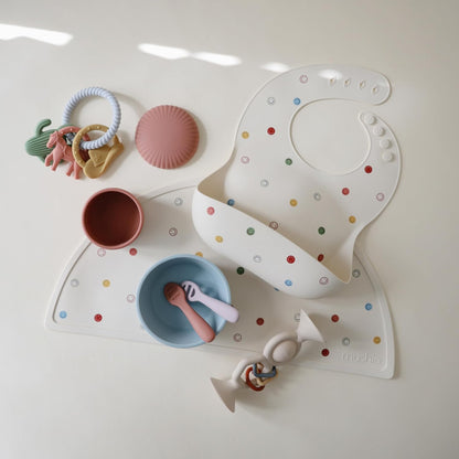Silicone Placemat for Kids | BPA-Free Non-Slip Design (Dinosaurs)