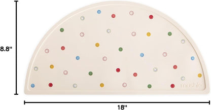 Silicone Placemat for Kids | BPA-Free Non-Slip Design (Dinosaurs)