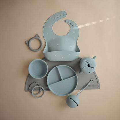 Silicone Placemat for Kids | BPA-Free Non-Slip Design (Dinosaurs)