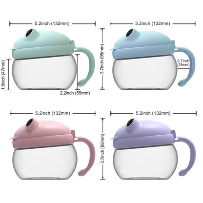 2 Pack Toddler Snack Cups Spill-Proof Snack Containers for Kids