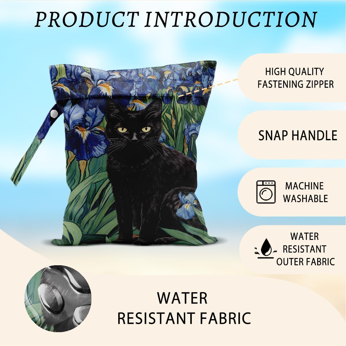 Plant Wet Bags, Wet Dry Bags, Plant Gifts for Women Friend Travelers