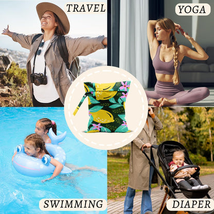 Plant Wet Bags, Wet Dry Bags, Plant Gifts for Women Friend Travelers