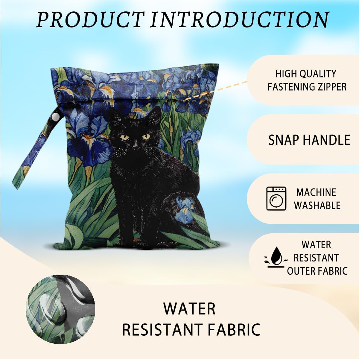 Plant Wet Bags, Wet Dry Bags, Plant Gifts for Women Friend Travelers