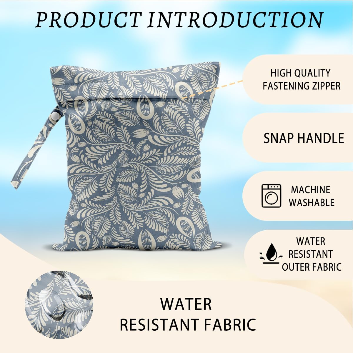 Plant Wet Bags, Wet Dry Bags, Plant Gifts for Women Friend Travelers