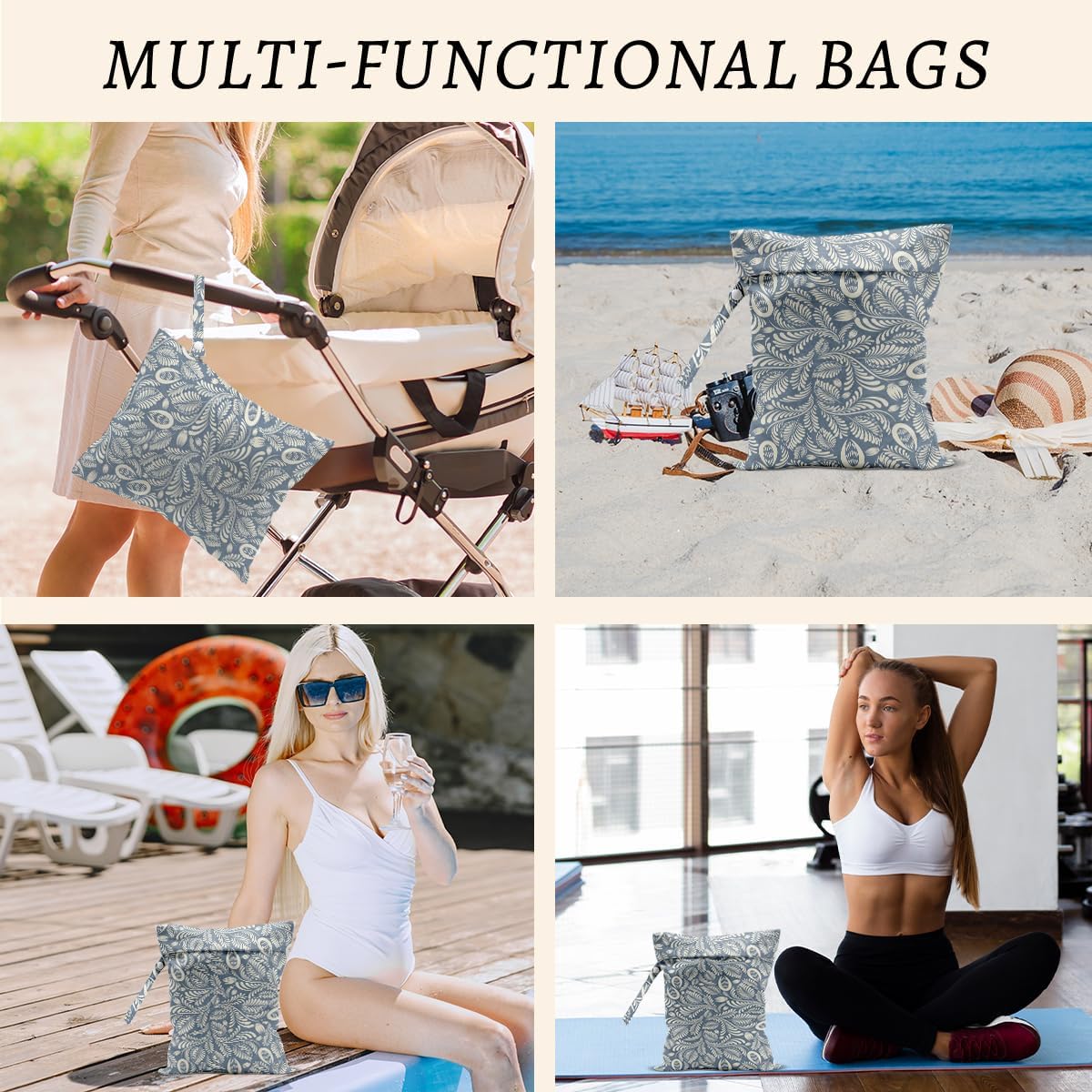 Plant Wet Bags, Wet Dry Bags, Plant Gifts for Women Friend Travelers