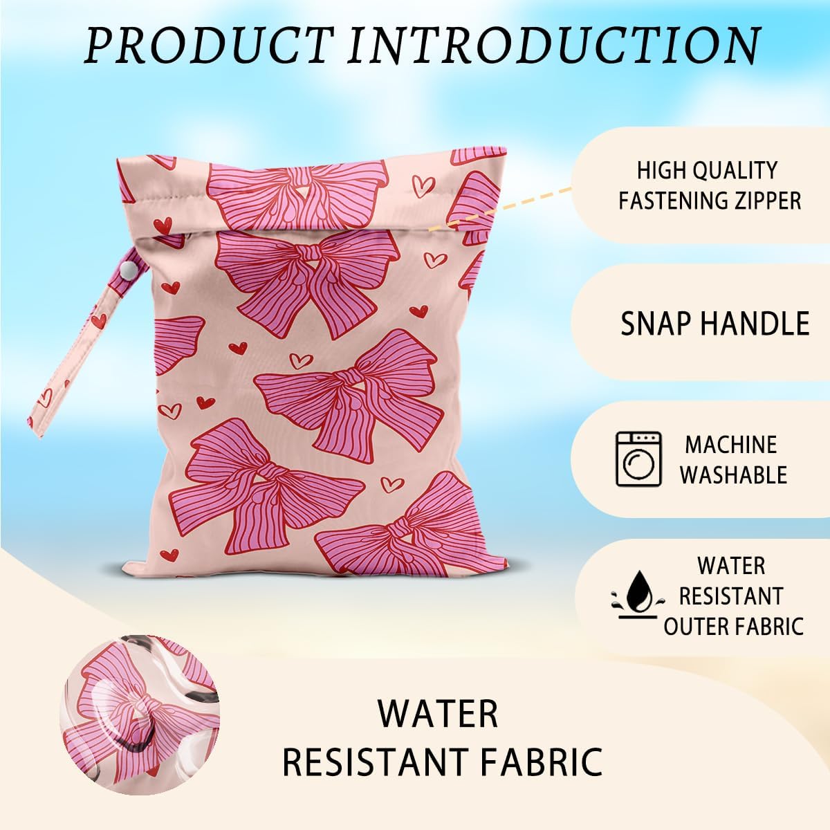 Plant Wet Bags, Wet Dry Bags, Plant Gifts for Women Friend Travelers