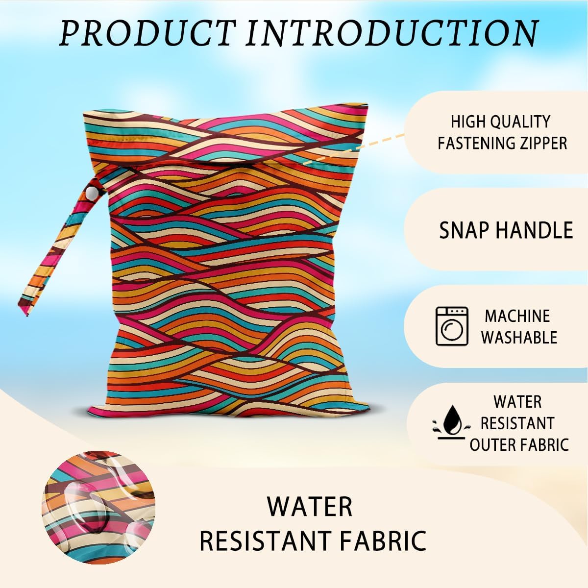 Plant Wet Bags, Wet Dry Bags, Plant Gifts for Women Friend Travelers