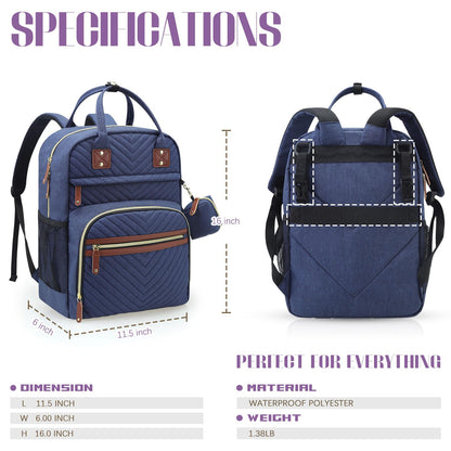 Diaper Bag Backpack, Baby Essentials Travel Tote Bag