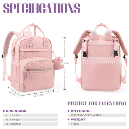 Diaper Bag Backpack, Baby Essentials Travel Tote Bag