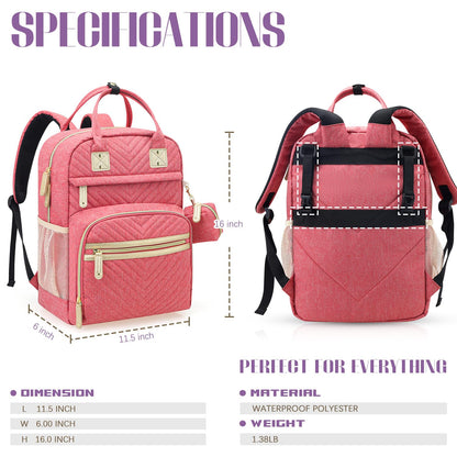 Diaper Bag Backpack, Baby Essentials Travel Tote Bag