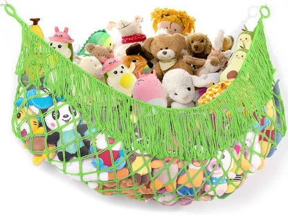 Stuffed Animal Hammock - Extra Large 56'' Long (Cream White)