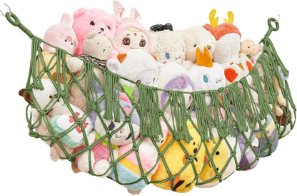Stuffed Animal Hammock - Extra Large 56'' Long (Cream White)