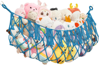 Stuffed Animal Hammock - Extra Large 56'' Long (Cream White)