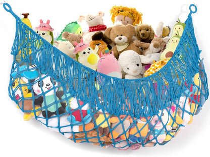 Stuffed Animal Hammock - Extra Large 56'' Long (Cream White)