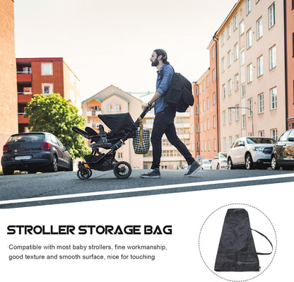 Stroller Travel Bag and Gate Check Cover for Airplane Use, Foldable Umbrella Stroller Storage Bag with Sturdy Material, Suitable for Travel and Airport Gate Check