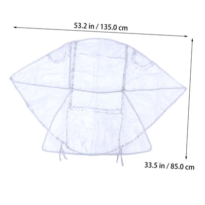Baby Rain Cover Stroller Protective Shield PVC Universal Waterproof