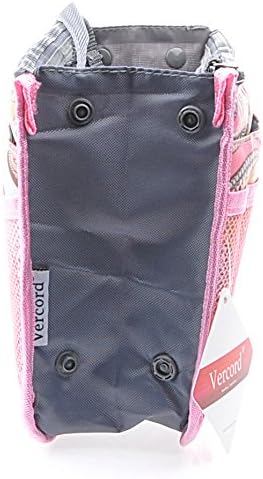 Purse Organizer Insert for Handbags Bag Organizers Inside Tote Pocketbook Women Nurse Nylon 13 Pockets Black Small