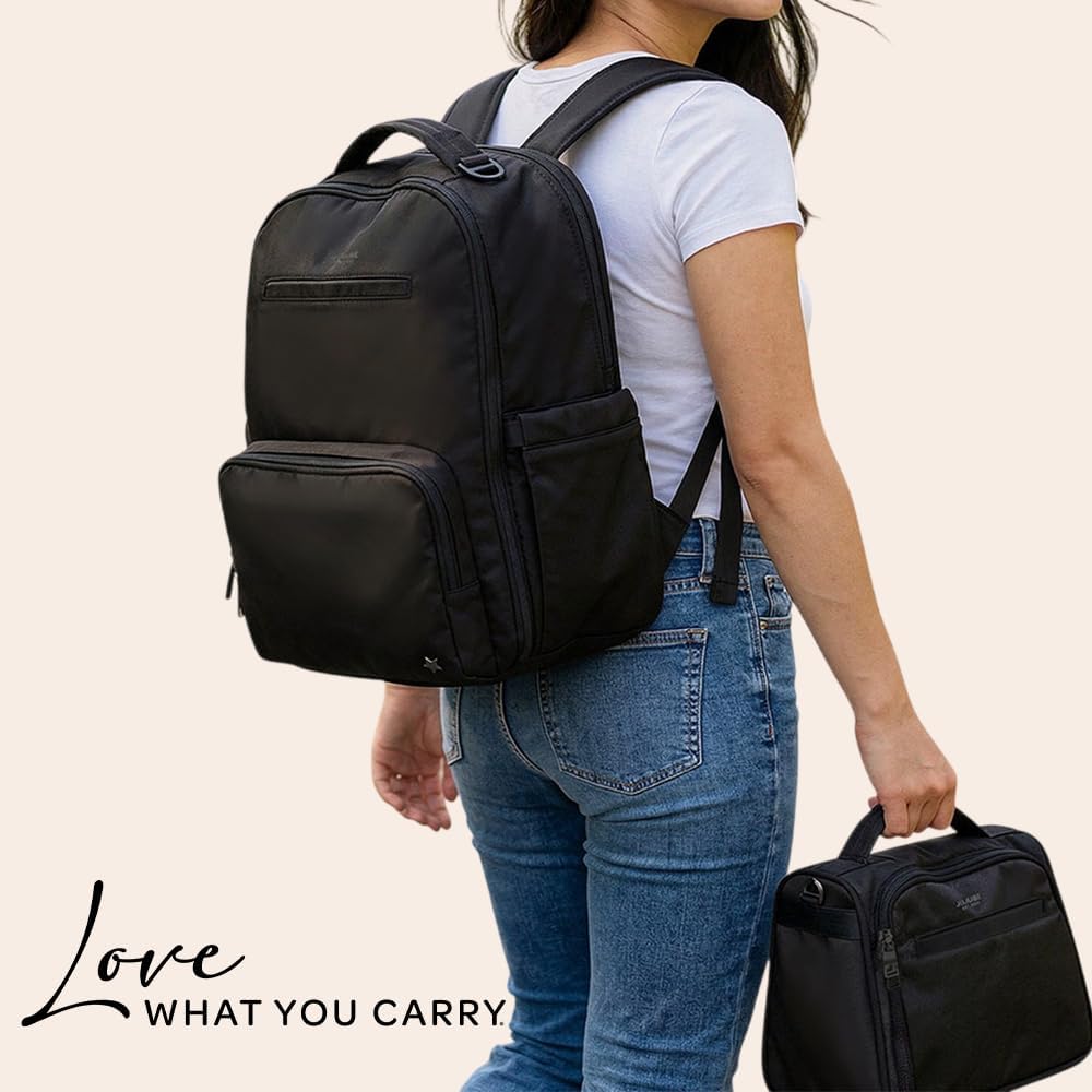 Insulated Bottle Bag, 3-Bottle Breastmilk Cooler with Shoulder Strap
