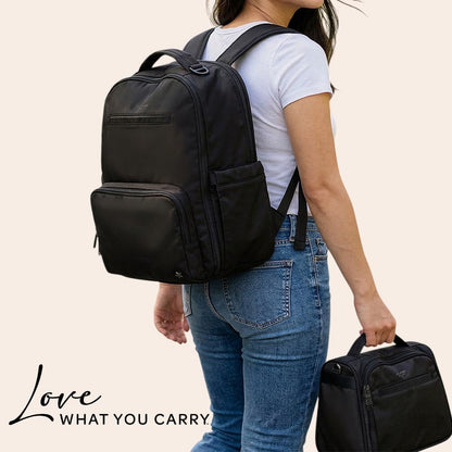 Insulated Bottle Bag, 3-Bottle Breastmilk Cooler with Shoulder Strap